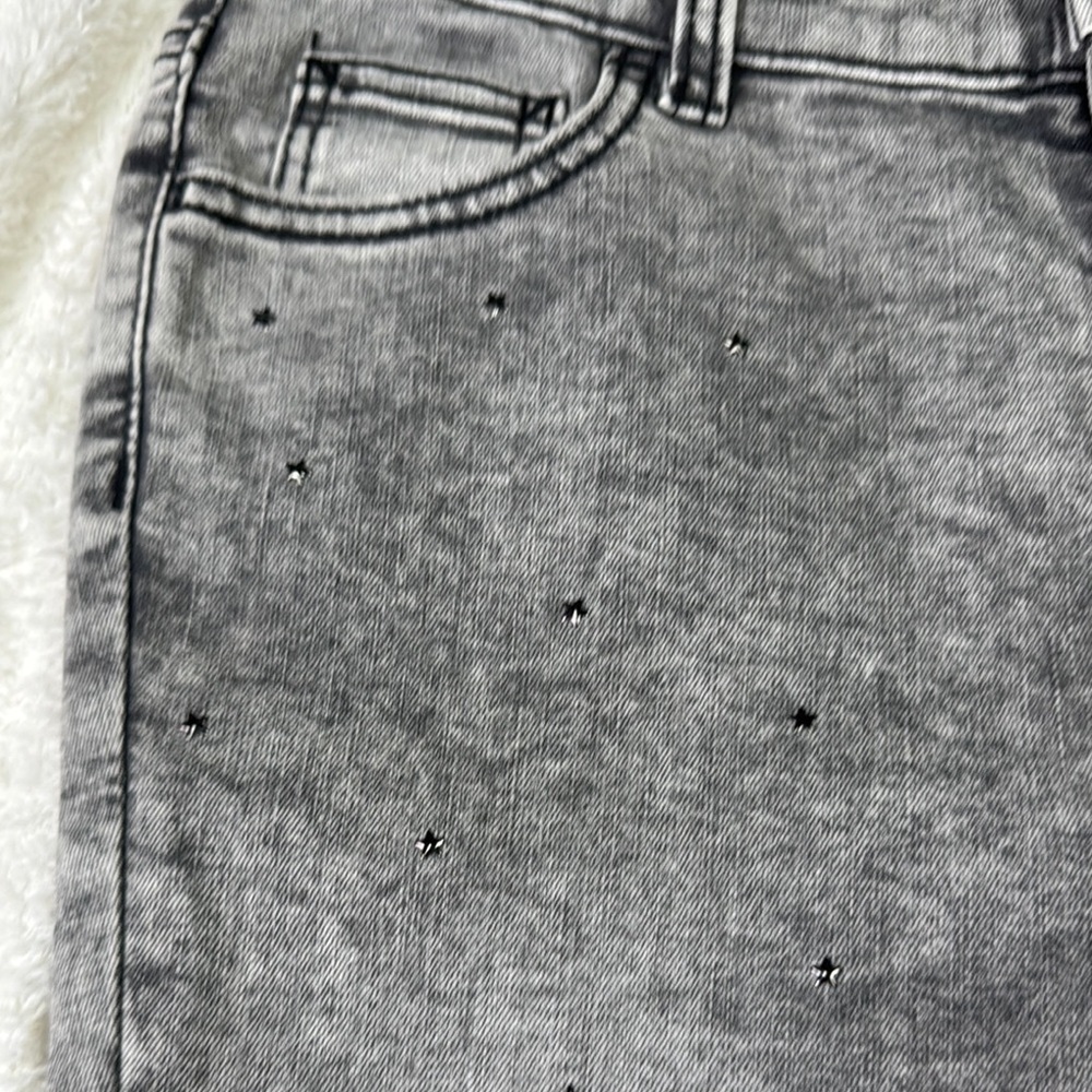 Harper Heritage Women's Skinny Jeans - Gray - Picture 2 of 7